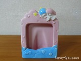 陶器の写真立て